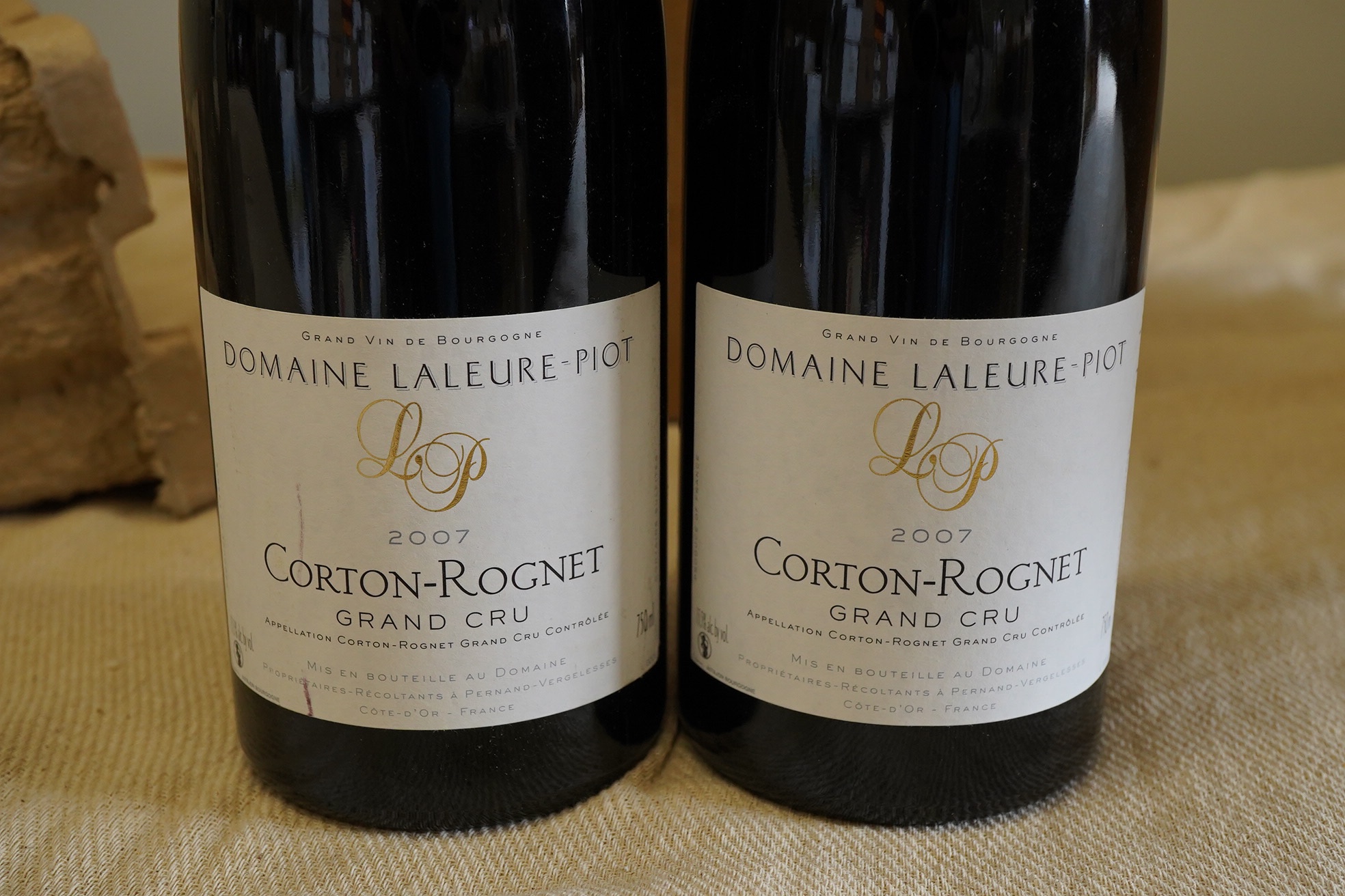 Domaine Laleure-Piot, Corton Corton Le Rognet Grand Cru, 2007